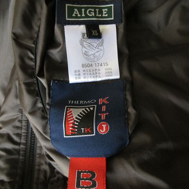 AIGLE(エーグル)のリバーシブル・ポケッタブル仕様！ AIGLE 中綿 ジャケット ジャンパー メンズのジャケット/アウター(その他)の商品写真