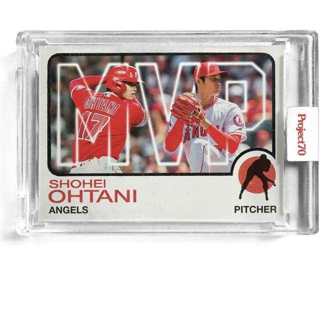 MLB(メジャーリーグベースボール)の 大谷翔平 2021 Topps Project70 Card MVP カード エンタメ/ホビーのトレーディングカード(シングルカード)の商品写真