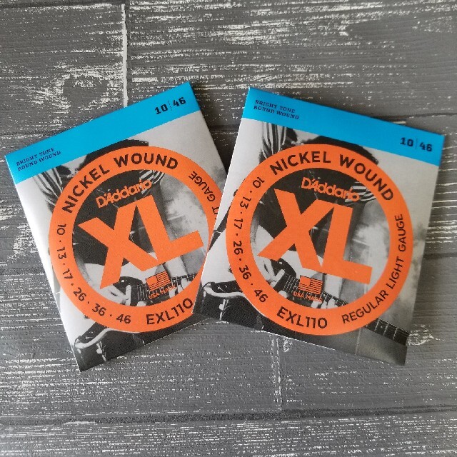 新品　D'Addario ダダリオ エレキギター弦 EXL110 楽器のギター(弦)の商品写真