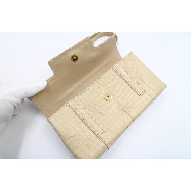 超希少! BVLGARI★ブルガリ クロコダイル ハンドバッグ