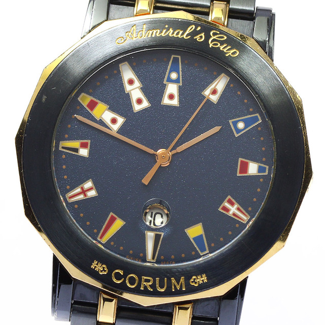CORUM】コルム アドミラルズカップ 99.330.24 V585 クォーツ メンズ_