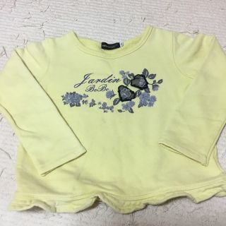 ベベ(BeBe)のベベのトップス　110 保育園　幼稚園　薄手トレーナー(Tシャツ/カットソー)