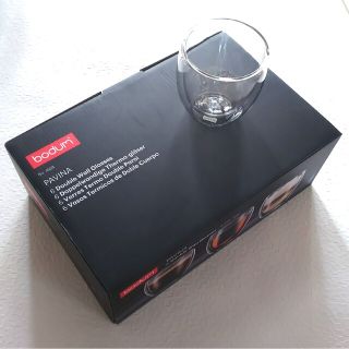 ボダム(bodum)のボダム パヴィーナ ダブルウォールグラス 250ml 1個(グラス/カップ)