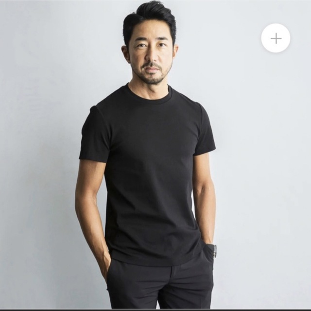 BEAMS(ビームス)の①新品 クロスクローゼット Suvin Platinum クルーネック 白黒２点 メンズのトップス(Tシャツ/カットソー(半袖/袖なし))の商品写真