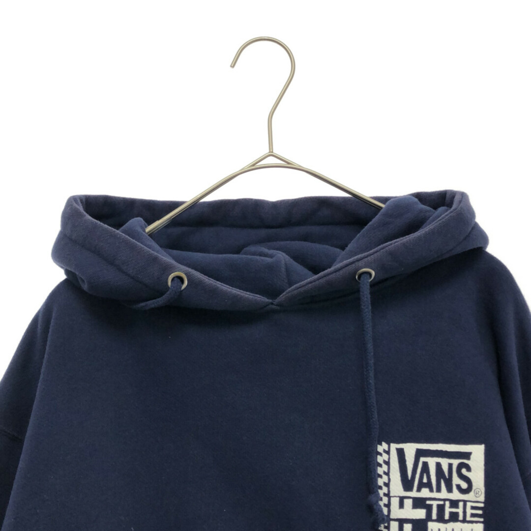 VANS(ヴァンズ)のVANS ヴァンズ ロゴプリント スウェットパーカー ネイビー メンズのトップス(スウェット)の商品写真