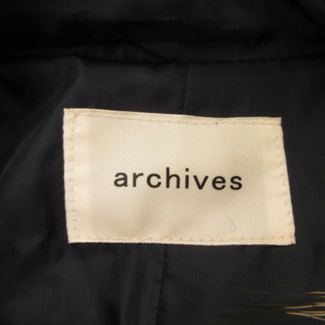 archives(アルシーヴ)のアルシーヴ archives ダッフルコート ショート丈 長袖 フェイクファー レディースのジャケット/アウター(ダッフルコート)の商品写真