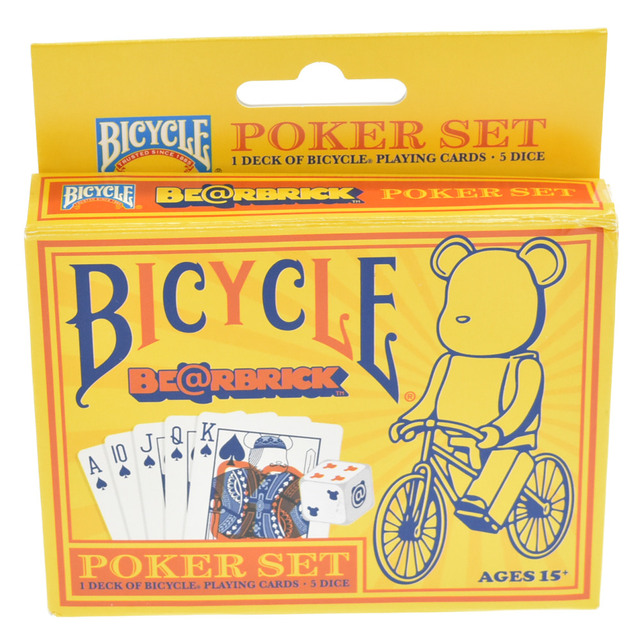 MEDICOM TOY(メディコムトイ)のMEDICOM TOY メディコムトイ BE@RBRICK BICYCLE PLAYING CARDS POKER SET ベアブリック バイシクル プレイングカード ポーカーセット メンズのアクセサリー(その他)の商品写真