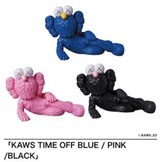 メディコムトイ(MEDICOM TOY)のKAWS TIME OFF BLUE PINK BLACK(その他)