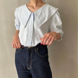 howdy eri blouse(シャツ/ブラウス(半袖/袖なし))