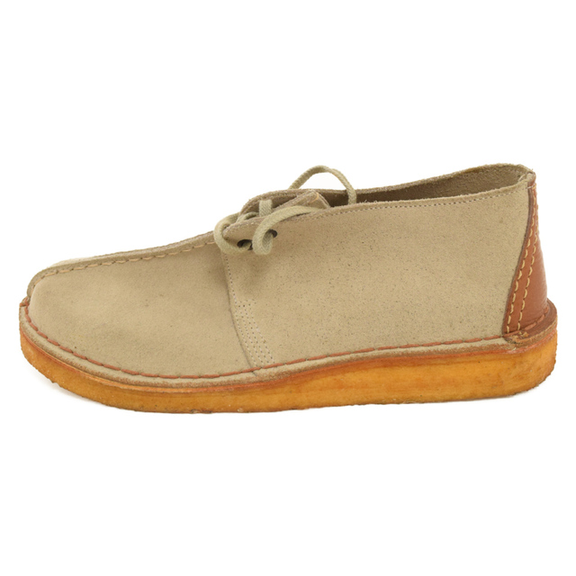 Clarks(クラークス)のClarks クラークス 37165 ワラビーブーツ スウェード レザー ベージュ メンズの靴/シューズ(ブーツ)の商品写真