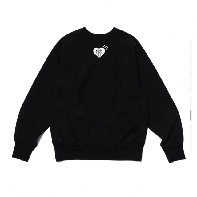 Girls Don't Cry(ガールズドントクライ)のGDC CREW NECK SWEATSHIRT HUMAN MADE コラボ メンズのトップス(スウェット)の商品写真