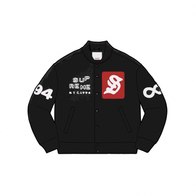 supreme バーシティジャケット