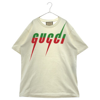 Gucci - GUCCI グッチ 20SS 565806 ブレード プリントTシャツ 半袖カットソー アイボリー