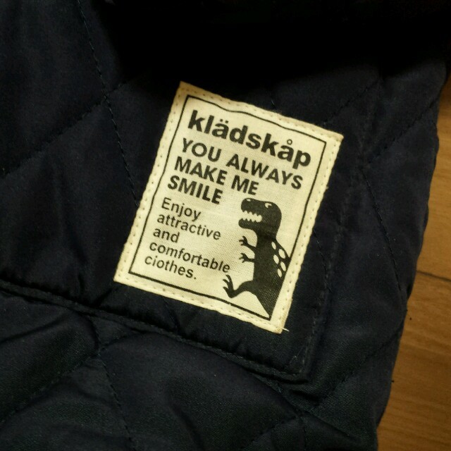 kladskap(クレードスコープ)のクレードスコープ 中綿アウター キッズ/ベビー/マタニティのキッズ服男の子用(90cm~)(ジャケット/上着)の商品写真
