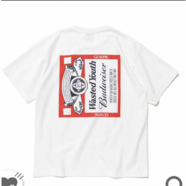 HUMAN MADE(ヒューマンメイド)の Wasted Youth Budweiser Lサイズ メンズのトップス(Tシャツ/カットソー(半袖/袖なし))の商品写真