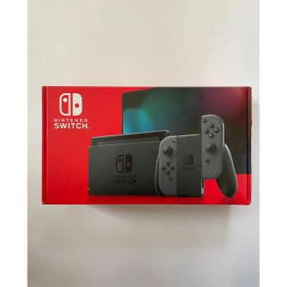 ニンテンドースイッチ(Nintendo Switch)のほぼ新品未使用 NINTENDO SWITCH ニンテンドースイッチ グレー(家庭用ゲーム機本体)