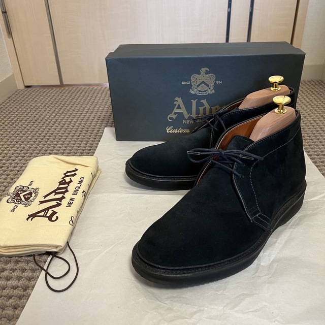美品 alden オールデン スエードブーツ - ブーツ