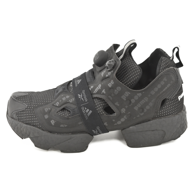 adidas アディダス ×Reebok INSTAPUMP FURY BOOST リーボック インスタポンプフューリーブースト ローカットスニーカー ブラック G57662 US8.5