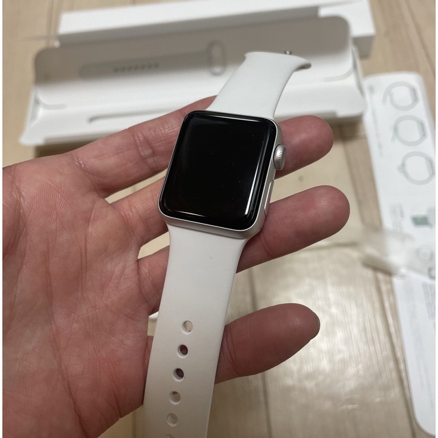 Apple Watch(アップルウォッチ)のApple Watch series3 38mm レディースのファッション小物(腕時計)の商品写真