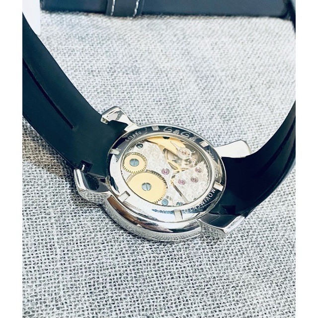 GaGa MILANO(ガガミラノ)の【値下げ！】GaGa MILANO ガガミラノ  マヌアーレ　48mm メンズの時計(腕時計(アナログ))の商品写真