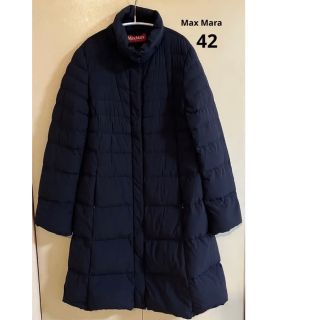 S Max Mara リバーシブル ダウンコート 42 大きいサイズ XL