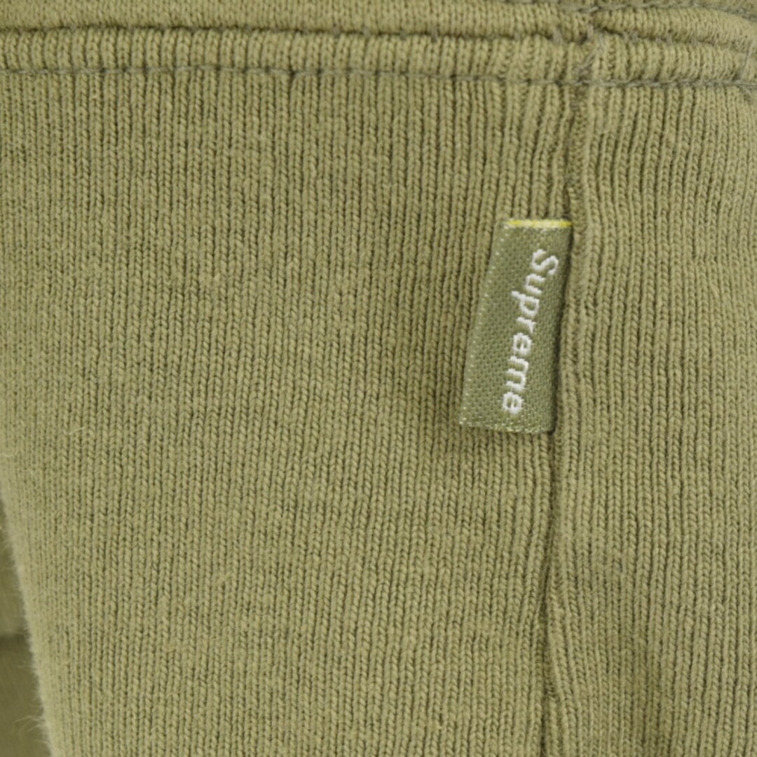 SUPREME シュプリーム 21AW ×WTAPS Crewneck light olive ×ダブルタップス ロゴプリント クルーネックトレーナー カーキ