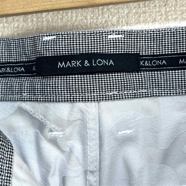 MARK&RONA パンツ ホワイト カモフラージュ 迷彩 ドクロ L