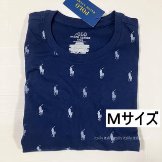 ラルフローレン(Ralph Lauren)のネイビーM  半袖　マルチポニー　ラルフローレン  Tシャツ(Tシャツ/カットソー(半袖/袖なし))