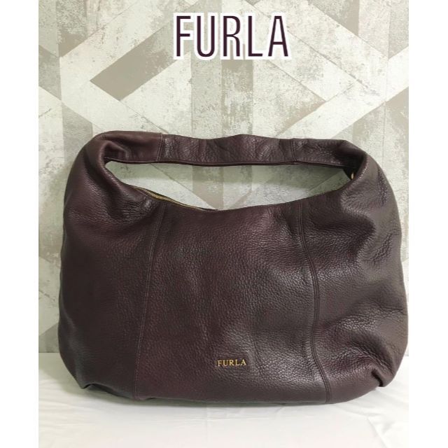 【美品】FURLA フルラ レザー ワンハンドル ハンドバッグ 手持ちかばん | フリマアプリ ラクマ