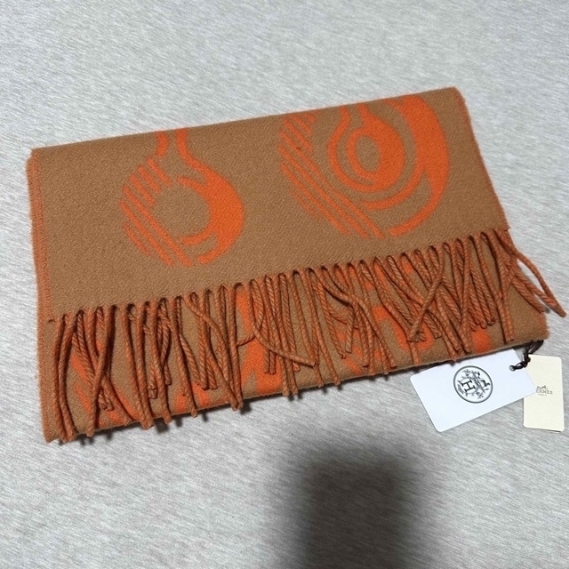 おすすめ 新品未使用【即日配送】HERMES カシミアマフラー www.esn