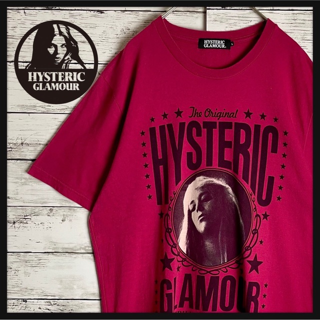 HYSTERIC GLAMOUR ヒスガール ビックロゴ ユニセックス - Tシャツ