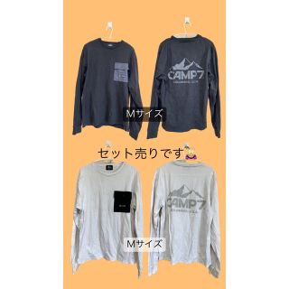 CAMP7薄めのトレーナー(Tシャツ/カットソー(七分/長袖))