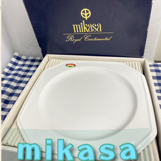 ミカサ(MIKASA)の未使用 ⭐︎ mikasa ⭐︎ミート皿5枚セット ⭐︎箱入り(食器)