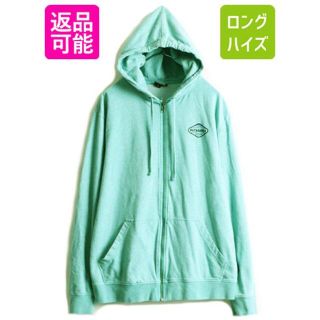 パタゴニア(patagonia)のパタゴニア フルジップ プリント スウェット フード パーカー メンズ L 薄手(パーカー)