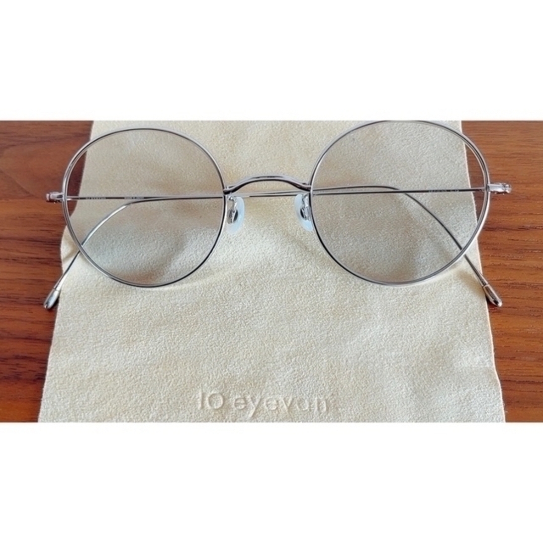 EYEVAN7285 - 10eyevan no5-46 1s カラーレンズ入 度なし 最終お値下げ