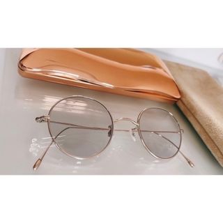 EYEVAN7285 - 10eyevan no5-46 1s カラーレンズ入 度なし 最終お値下げ