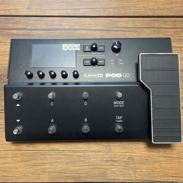 LINE6 POD GO ギター ベース マルチエフェクター 保護フィルムの通販