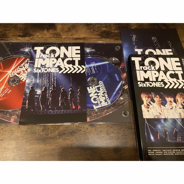 SixTONES(ストーンズ)のSixTONES TrackONE IMPACT 初回盤　Blu-ray エンタメ/ホビーのDVD/ブルーレイ(アイドル)の商品写真