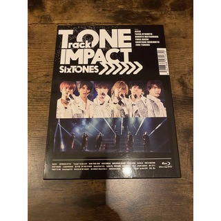 ストーンズ(SixTONES)のSixTONES TrackONE IMPACT 初回盤　Blu-ray(アイドル)