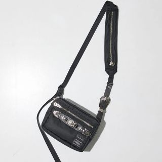 トーガ(TOGA)のTOGA × PORTER  BELT BAG  黒色(ショルダーバッグ)