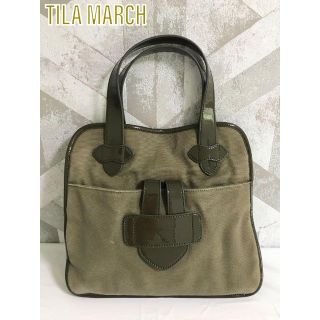 ティラマーチ(TILA MARCH)の【美品】TILA MARCH ティラマーチ ゼリグ トート ハンドバッグ(ハンドバッグ)