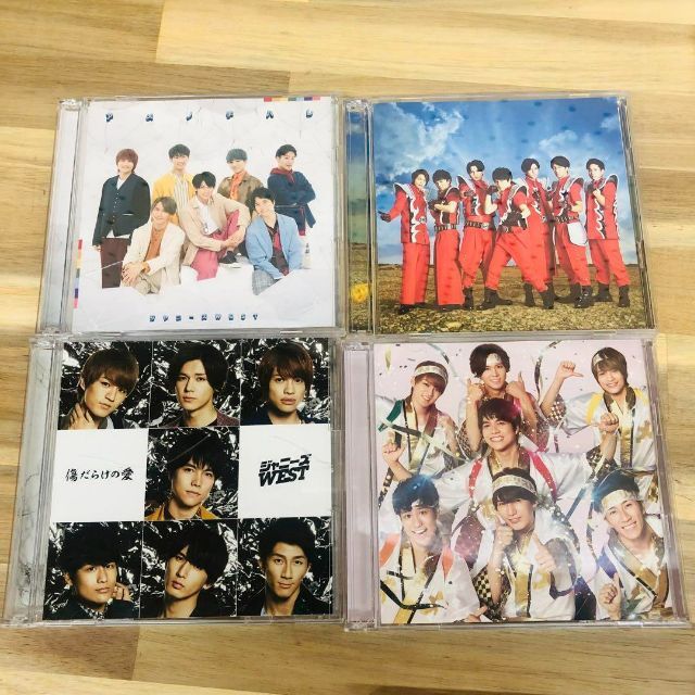 ジャニーズWEST CDまとめ売り28枚+WEST文庫 初回盤/通常盤 エンタメ/ホビーのCD(ポップス/ロック(邦楽))の商品写真