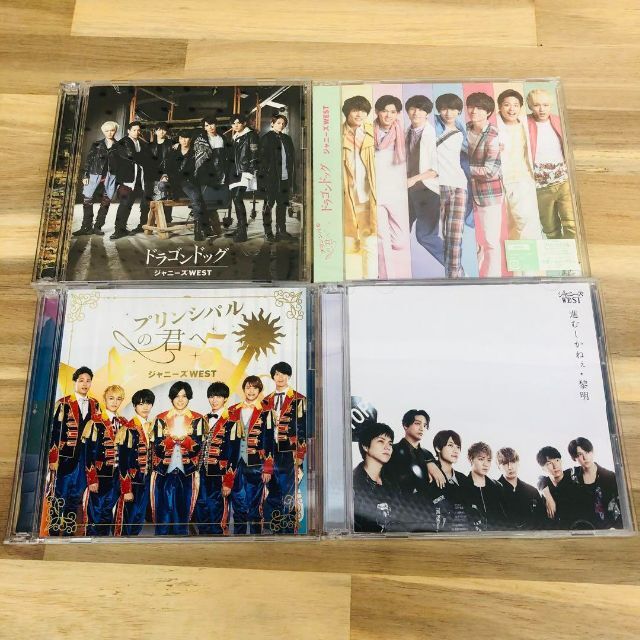 ジャニーズWEST CDまとめ売り28枚+WEST文庫 初回盤/通常盤 エンタメ/ホビーのCD(ポップス/ロック(邦楽))の商品写真