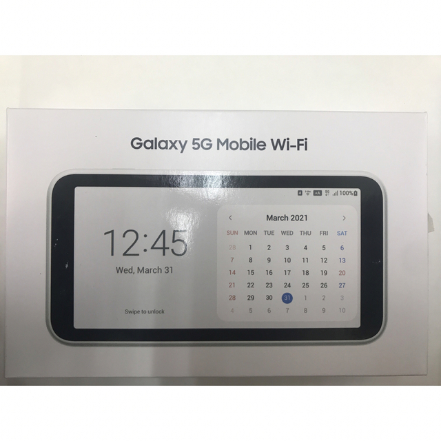 SAMSUNG Galaxy 5G Mobile Wi-Fi SCR01  ⑧