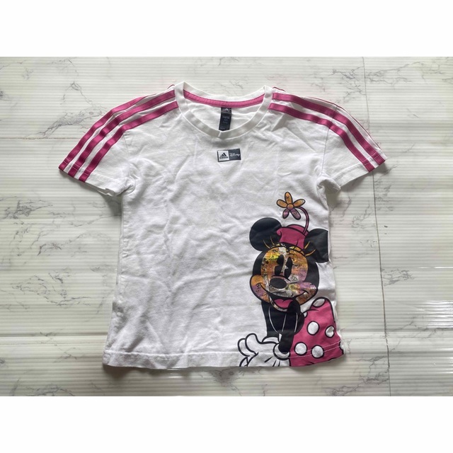 adidas(アディダス)のadidas disney キッズ/ベビー/マタニティのキッズ服女の子用(90cm~)(Tシャツ/カットソー)の商品写真