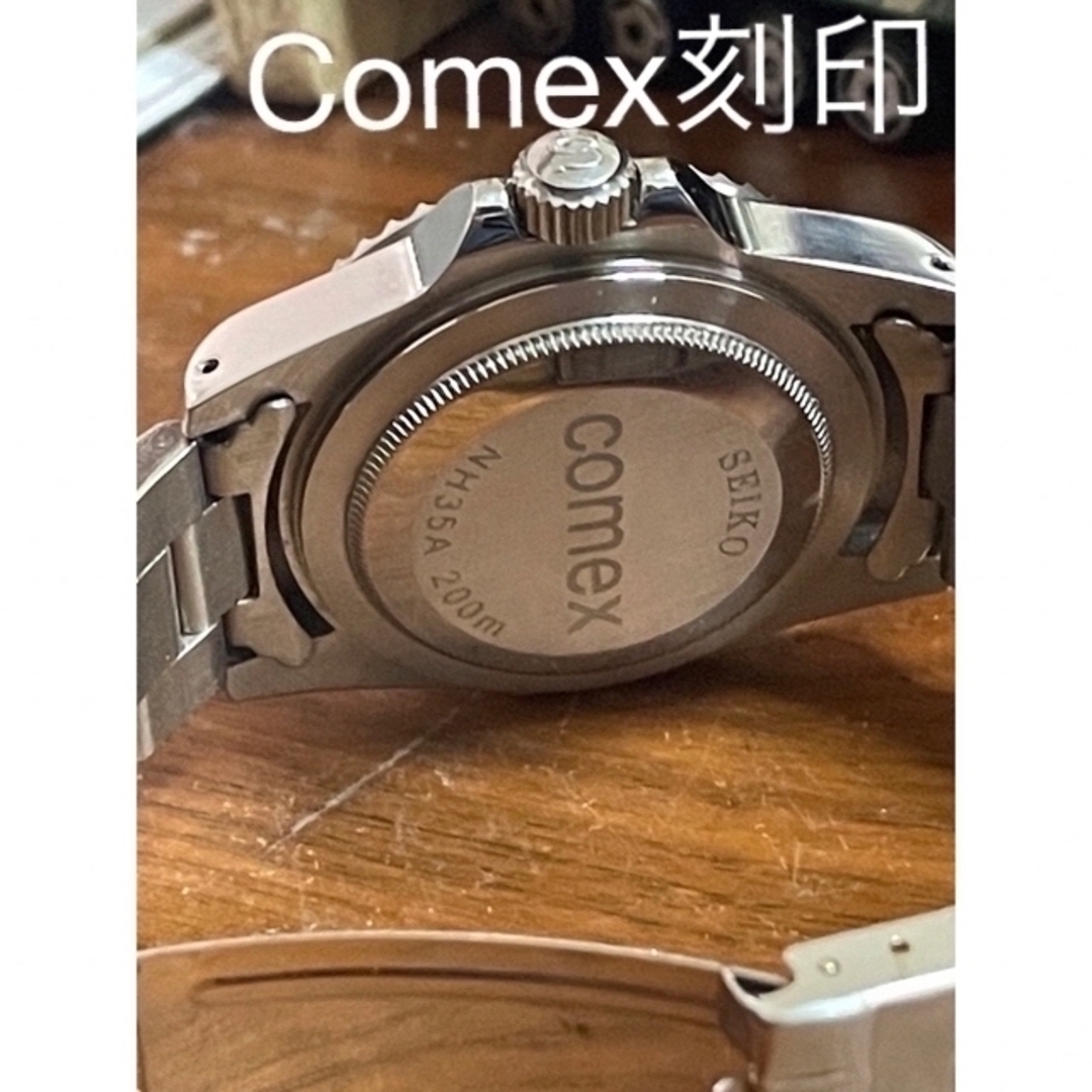 SEIKO MOD セイコー　Comex 刻印　コメックス　ダイバー腕時計