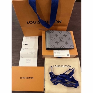ルイヴィトン(LOUIS VUITTON)のルイ・ヴィトン ポルトフォイユ・ミュルティプル M30843(折り財布)