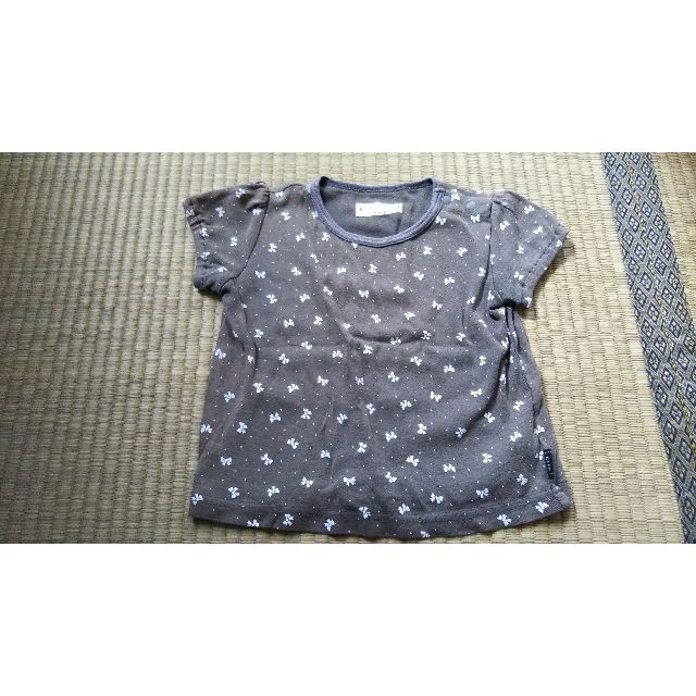 女児半袖トップス90センチ 5セット キッズ/ベビー/マタニティのキッズ服女の子用(90cm~)(Tシャツ/カットソー)の商品写真