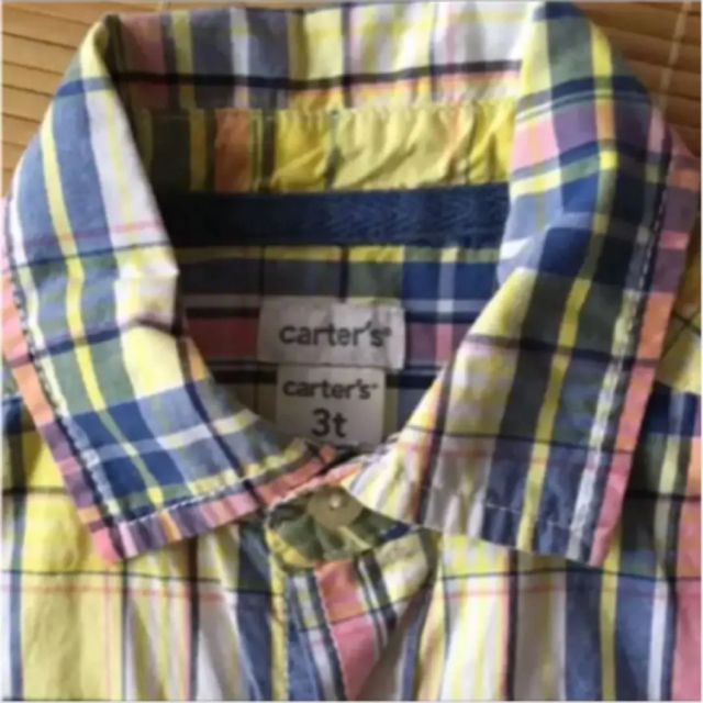 carter's(カーターズ)の★新品★カーターズ 半袖シャツ キッズ/ベビー/マタニティのキッズ服男の子用(90cm~)(ブラウス)の商品写真