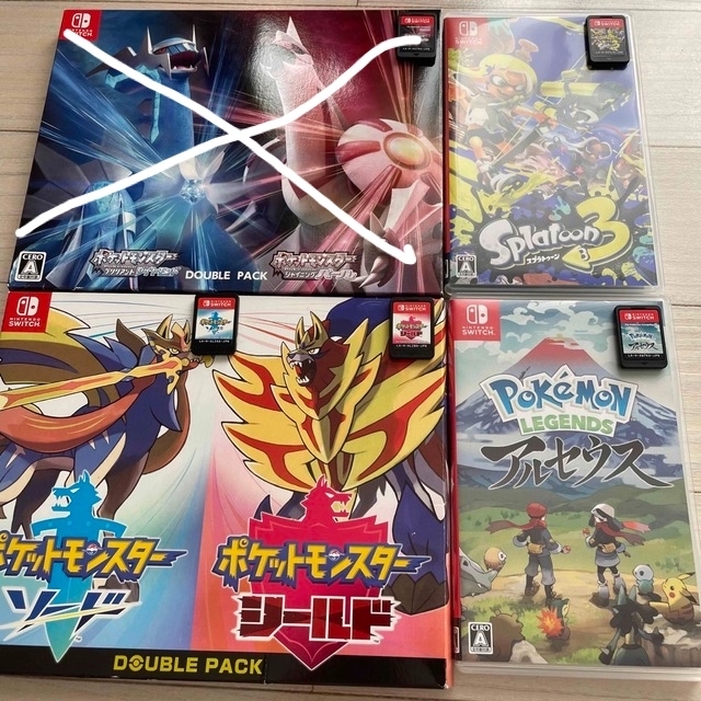 ポケモンBD+スプラ2+モンハンライズまとめ売り-